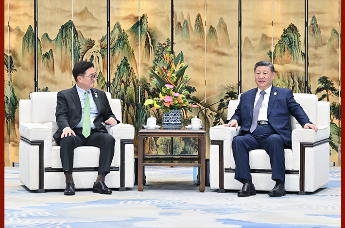 China, ROK should consolidate ties amid rising uncertainties: Xi