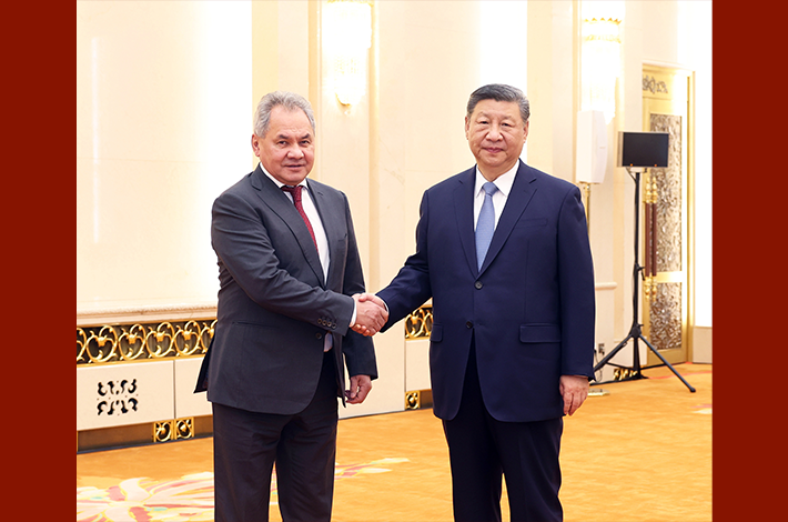 Xi meets Russian Federation Security Council secretary