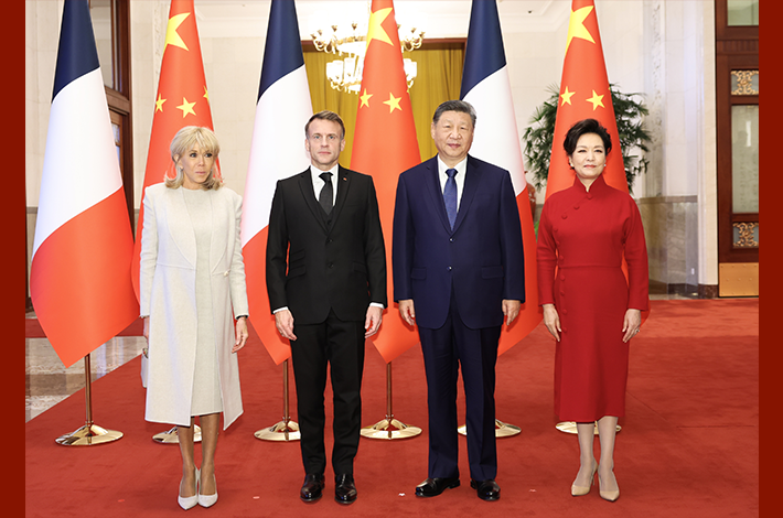 Xi holds talks with Macron, calling for expanded cooperation in multiple areas