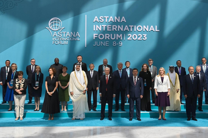 Генеральный секретарь ШОС Чжан Мин принял участие в международном форуме Астана