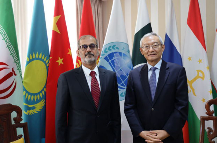 Встреча Генерального секретаря ШОС с вновь назначенным Послом ОАЭ в КНР