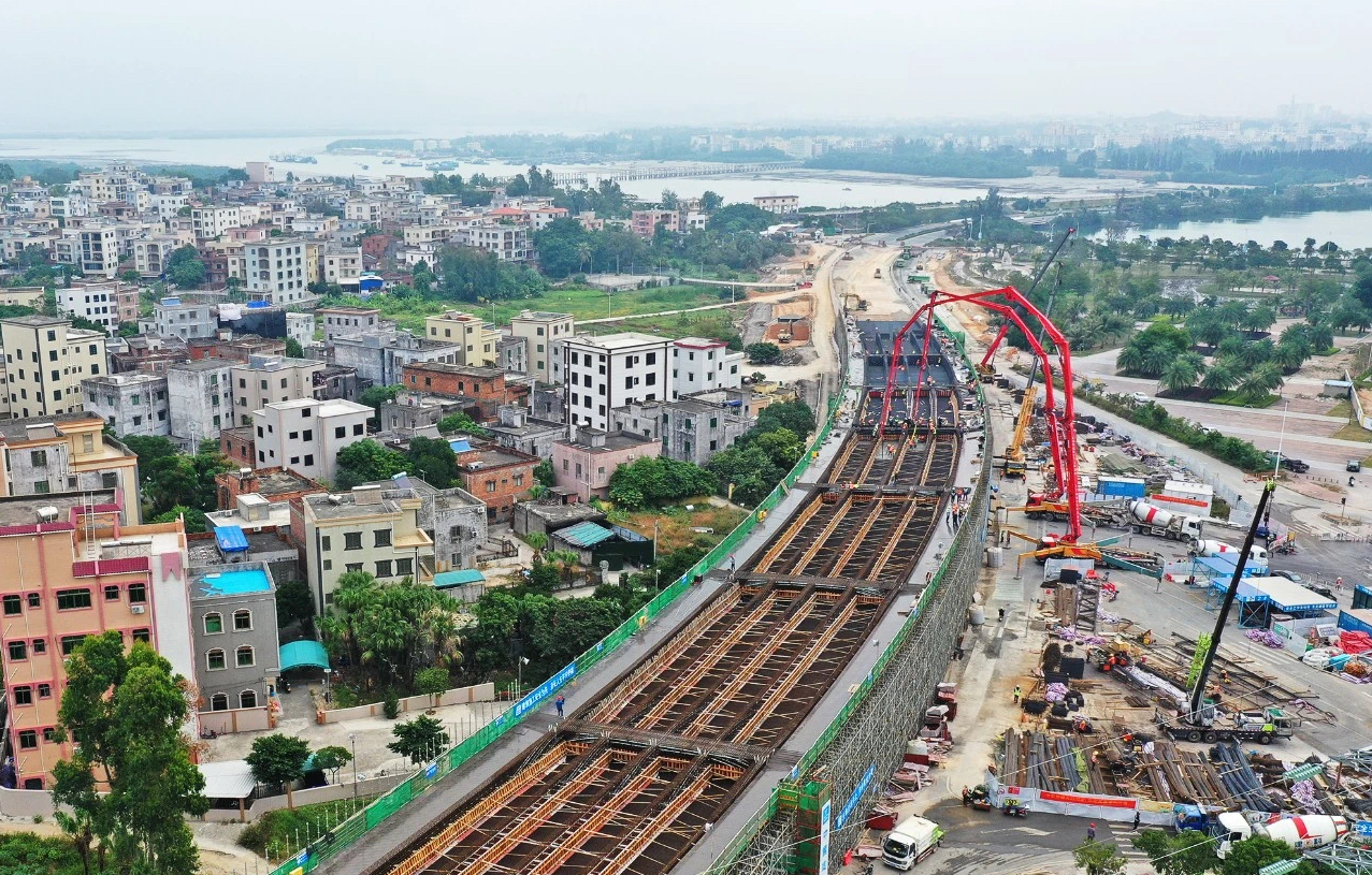 Construction on Maoming Expressway project progresses