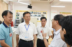 Jiang inspects service work for gaokao 