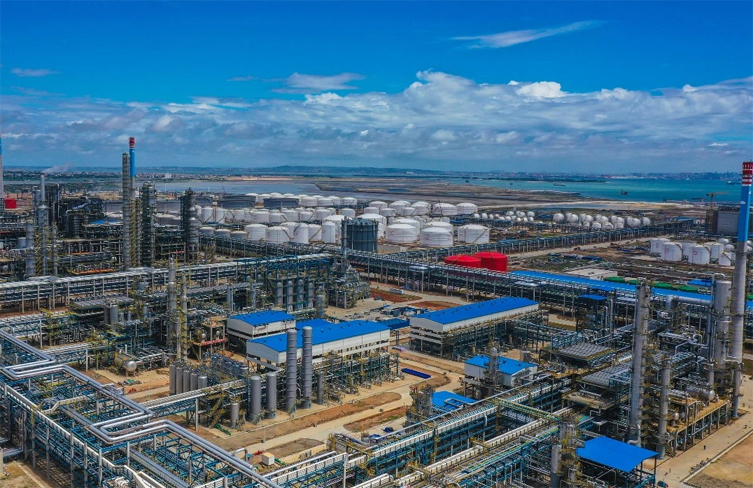 Big petrochemical project starts production in South China