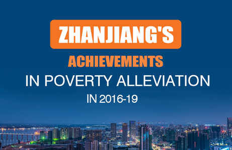 Zhanjiang's achievements in poverty alleviation in 2016-19