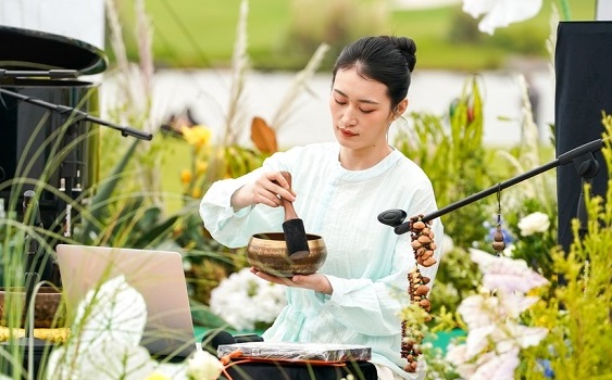 Healing music concert enlivens nature in Guilin