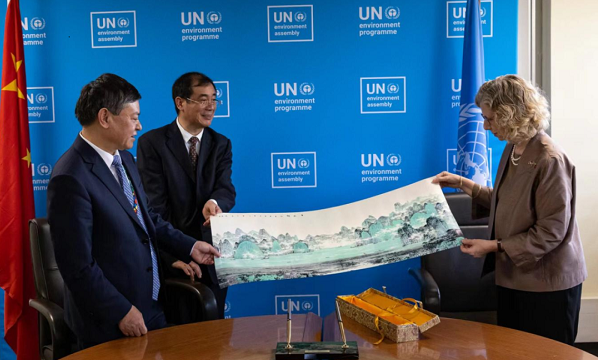 Guilin delegation shares ecological achievements at UNEA-6