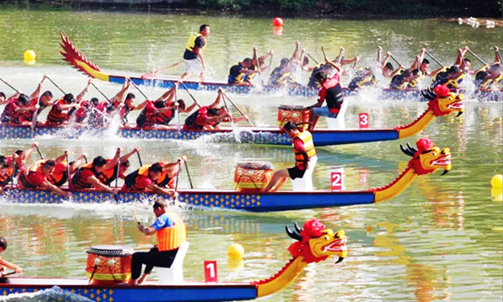 Huanjiang wins Guangxi's dragon boat series