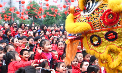 New Year festivities spread across Guangxi