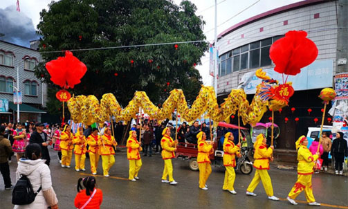 Kitchen God-themed festival kicks off in Jinchengjiang