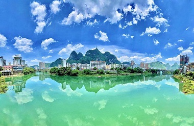 Hechi's air quality ranks 3rd in Guangxi