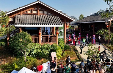 Hechi Garden Expo Park receives 6,000 tourists during New Year holiday