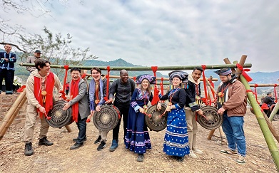 Bronze drum zone in Hechi promotes inheritance