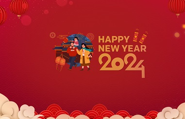 A bright new year awaits - Happy New Year 2024