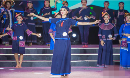 Beauty pageant shines in Huanjiang