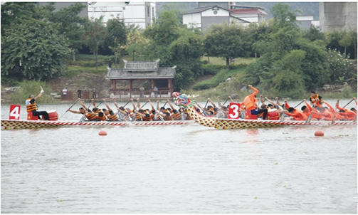 Hechi dragon boat team shines in ethnic sports games