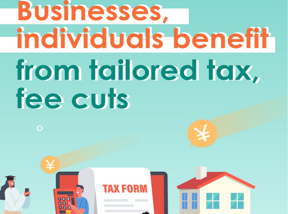 Businesses, individuals benefit from tailored tax, fee cuts