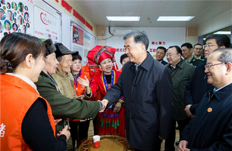 China's top political advisor visits people in Guangxi