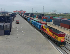 Land-sea corridor hits 10,000-train mark