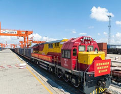 New Intl Land-Sea Trade Corridor records 20,000th sea-rail train