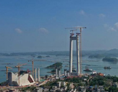 Construction of Guangxi's largest cross-sea bridge progresses