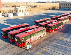 Buses with Guangxi-made engines exported to Ulan Bator