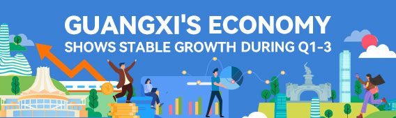 Guangxi's economy shows stable growth during Q1-3