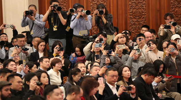 China's national legislature holds news conference ahead of annual session