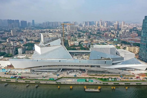 A view of the Guangdong-Hong Kong-Macao Greater Bay Area Art Center..jpg