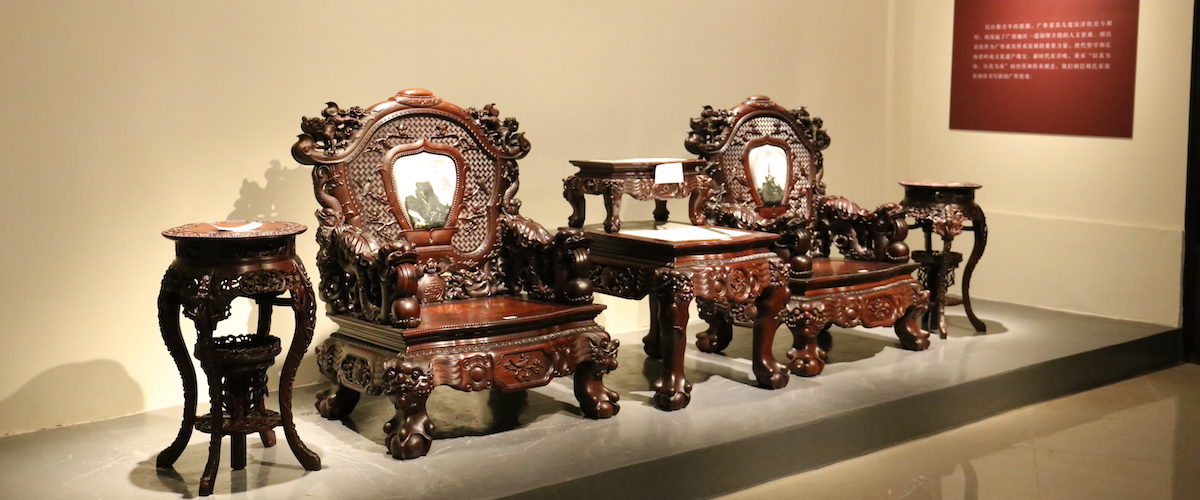 Guangzhou-style hardwood furniture