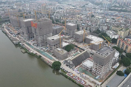 Construction of Huawei R&D center moves into high gear