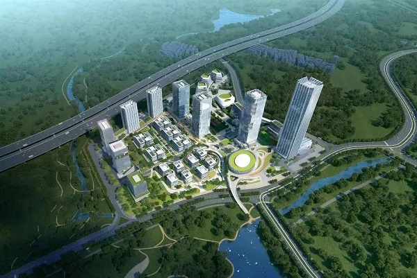 The rendering of the China-Singapore Guangzhou Knowledge City (CSGKC) Square..jpg