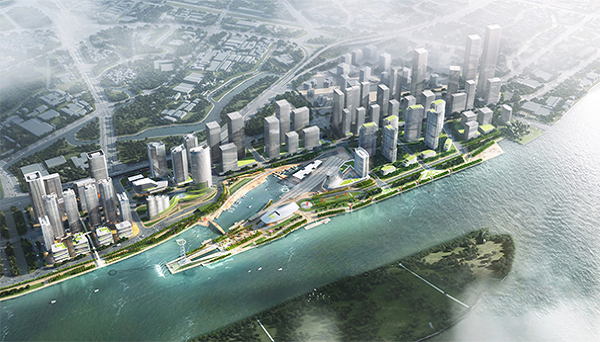 Huangpu to build Guangzhou's 10 km golden coastline
