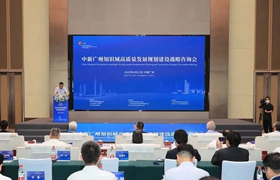 중국-싱가포르 광저우 지식도시 질적 발전 계획 건설 전략 청문회 개최