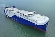 First dual-fuel car truck carrier ship built in Guangzhou