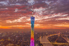 Guangzhou's charms seen from a bird's-eye view