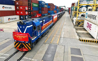 Guangzhou port inaugurates sea-rail transport service to Europe