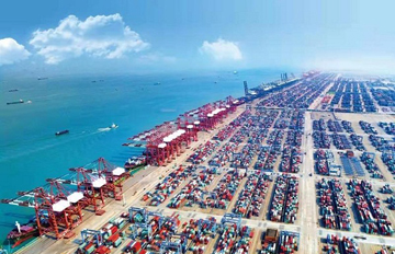 Guangzhou Port Group showcases Nansha cold chain logistics distribution center globally