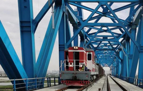 Nansha Port railway construction enters final stage
