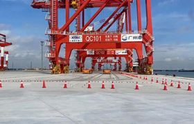 Nansha Port celebrates new construction progress