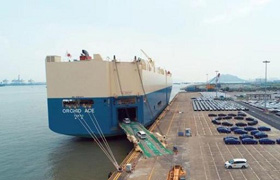 New export shipping route from Nansha starts operation