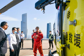 Digitalized emergency rescue system launched in Tianhe