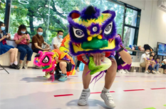 Lion dance activity marks Cultural and National Heritage Day