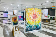 Public welfare art exhibition kicks off in Tianhe