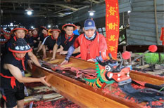 Tianhe prepares for dragon boat races