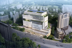 Construction on sci-tech library underway in Tianhe