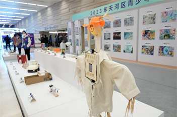 Teen works exhibited at Guangzhou Innovation Festival
