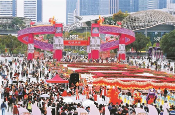 Welcome to the Spring Festival Flower Market at Tianhe