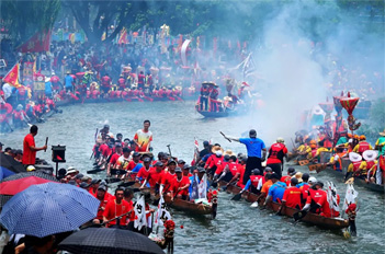 Trill of dragon boat races to sweep through Tianhe