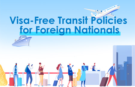 Visa-free transit policies for foreign nationals